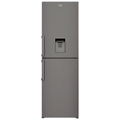 Beko CFP1691DX Freestanding Fridge Freezer, A+ Energy Rating, 60cm Wide, Stainless Steel